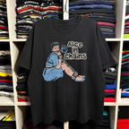 Rare Alice In Chains Washed Black Tee