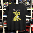 1993 Melvins Pussy Washed Black Tee