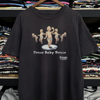 1998 Dance Baby Dance Kinetix Washed Black Tee