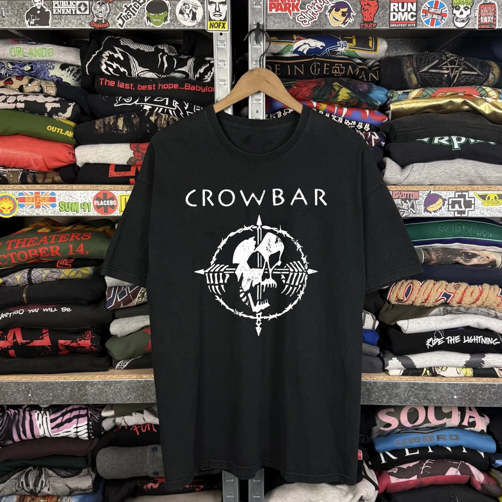 Crowbar Washed Black Tee