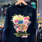 90s Snack Now, Snack Later Lays Promo Rare Blue T-Shirt
