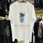 Mrs Doubtfire Promo Vintage Washed White T-Shirt