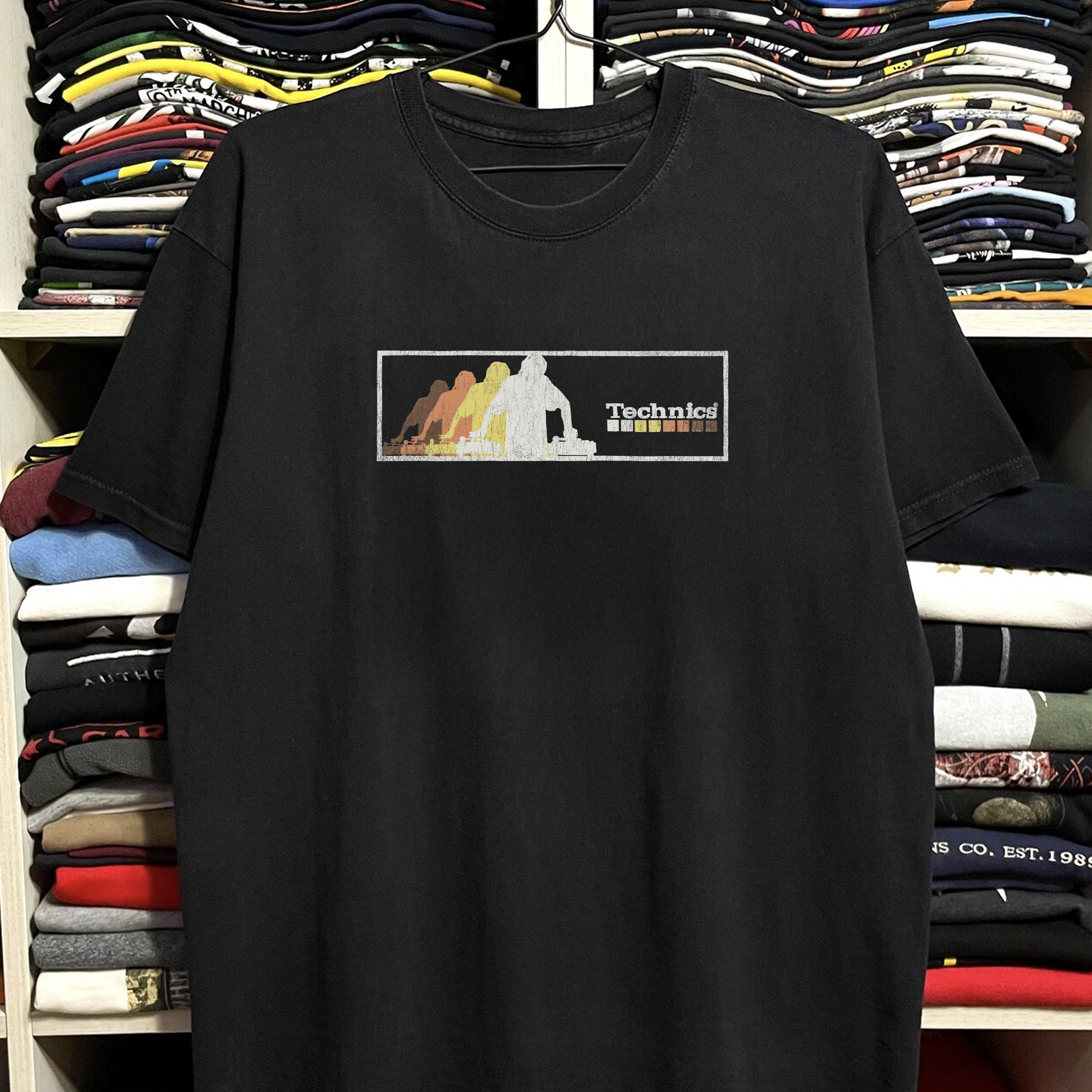 Rare Technics Washed Black Tee