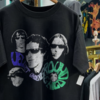 1993 Velvet Underground & Nico Rare Washed Black T-Shirt
