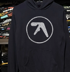 Rare Aphex Twin Circle Logo Black Hoodie