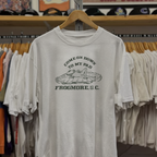 70s Come On Down To My Pad Washed White Tee