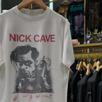 Nick Cave 'The Mercy Seat' 1988 Rare Washed White T-Shirt