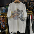 90s Shaq Attaq Rare Washed White T-Shirt